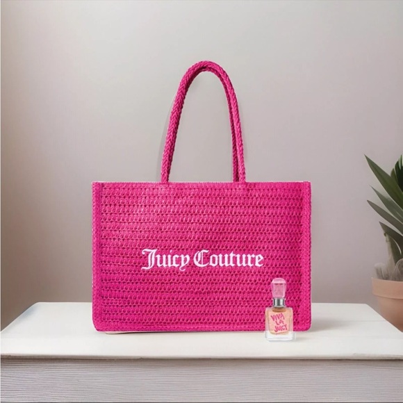 Juicy Couture Handbags - Juicy Couture Tote Bag Hot Pink *LIMITED EDITION*